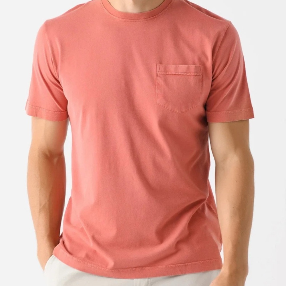 Peter Millar Men's Clay Rose Short Sleeve Tee large NWT